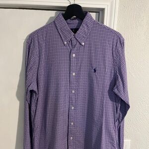 Men's Ralph Lauren (Polo) Plaid Dress Shirt